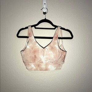 BuffBunny Collection Monarch Sports Bra Nude Swirl Large